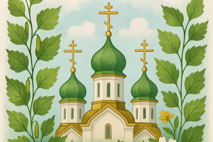 Поздравляем вас с великим христианским праздником &ndash; Троицей фото
