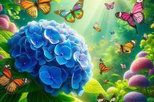 Квасцы алюмокалиевые &ndash; секретное оружие для синих гортензий! фото