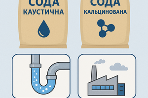 Сода каустическая и кальцинированная: в чем разница и где купить? фото